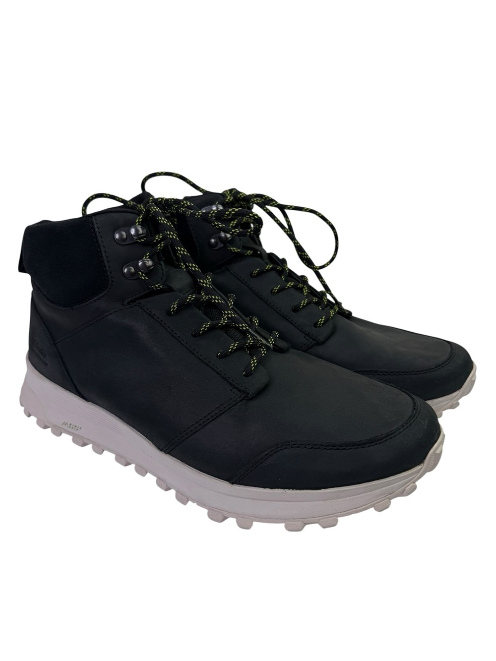 NEW Clarks Men’s ATL Trek Up Waterproof Black Boots Leather Size 12